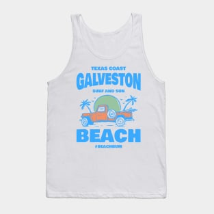 GALVESTON TEXAS BEACH T-SHIRT Tank Top